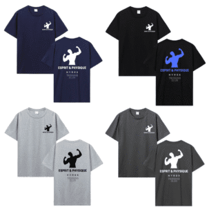 T-shirt Officiel Esprit & Physique – Hyrox Coaching